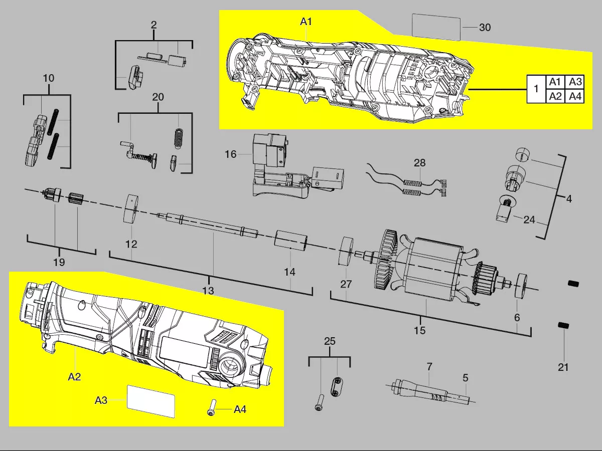 Boitier / coque réf. 4931435615 AEG